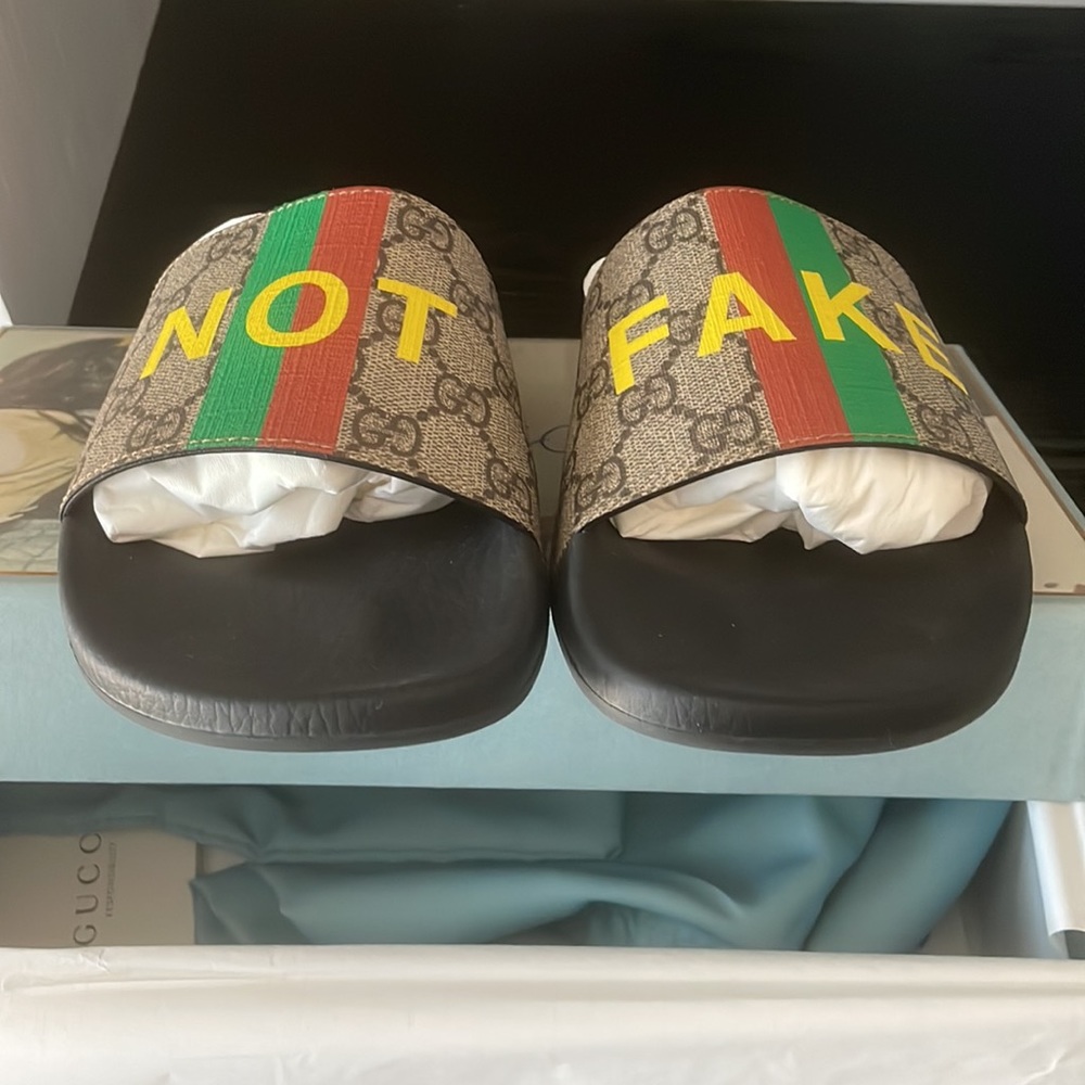 Gucci Pursuit Slide Sandal Size 41 - Picture 8 of 15